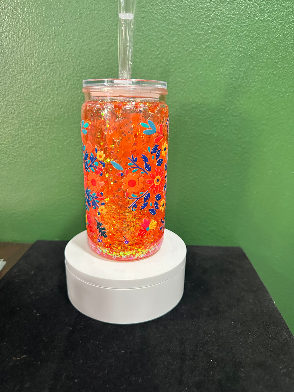 Winny the Pooh 16oz Snowglobe Tumbler