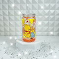16oz Winnie the Pooh Honey Drip Snowglobe Tumbler .