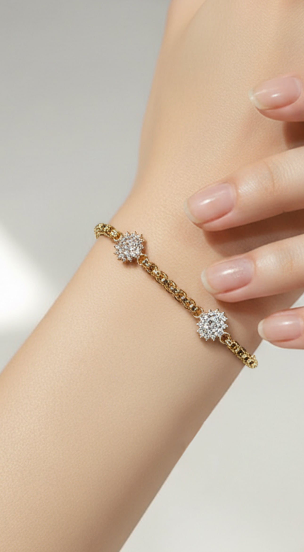 Brazalete con Zirconia para mujer