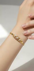 Pulsera Elefantes 14k Gold plated